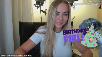 Linda_0nline - 2 days before my bday! 200tk 300tk and 400tk lotto! 1800tk custom video! 2000tk bust my rank
