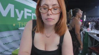 LaceyRoyce - My sound sucks cos my mic broke :P sorry! At Exxxotica 1950 Tits out (pasties Party) 300tk add a drooly mint