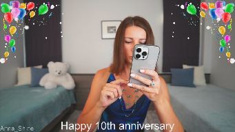 Anna_Shine89 - 10th anniversary! Touch me: 22.44.111.333 (99 Random) (505 Wave) (555 Pulse) (606 Earthquake) (655 Fireworks) Sometimes I do STRIP in Group chat