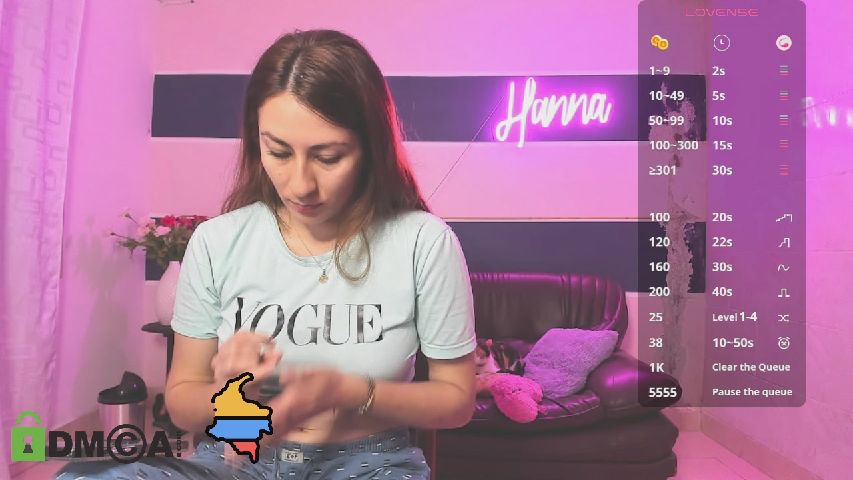 Live Stream of HannaCamgirl