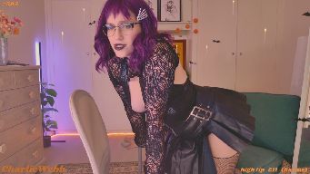CharlieWebb - say hi to your new goth gf 1555 until tiddies | 525 Oct Club | 40upskirt 60boobs 101clamps | 350 NEW VID catching the maid | Bday sales on CharlieWebb.net