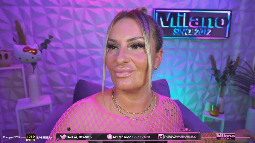 TamaraMilano live