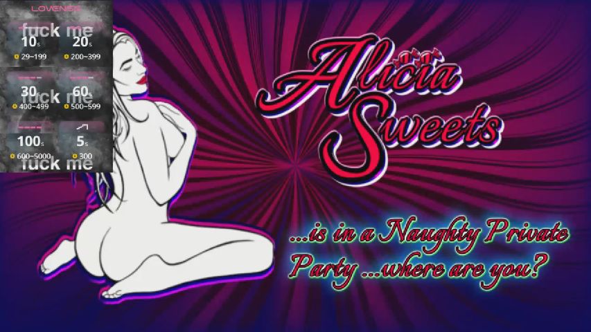 AliciaSweetx's MyFreeCams show and profile