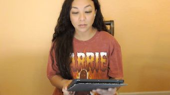 CoconutCreme - WFH Sneaking on, don’t ask lol, tits69, Lovense (whiteboard) OF @coconutcreme - NO Pvt rn
