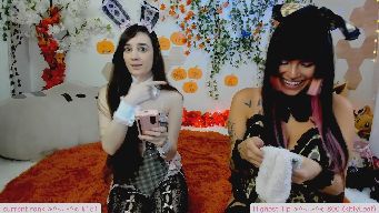 kittenyx - Kittytober bunny cam with my friend @RinaSugoi ♡ 3/13/133 love us ♡ 333 wall pumpkin ♡ 800 shot ♡ see our special tip menu