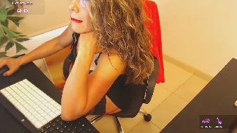office_secret - Only in one place can you see a mild elegant woman turn into a tiger! Im at my office ,My Lush is ON,Its a good way to get my attention