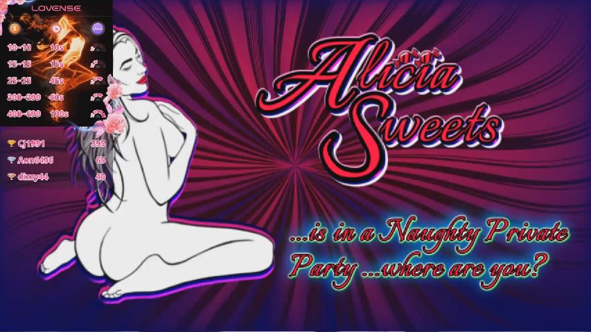 Live Stream of AliciaSweetx
